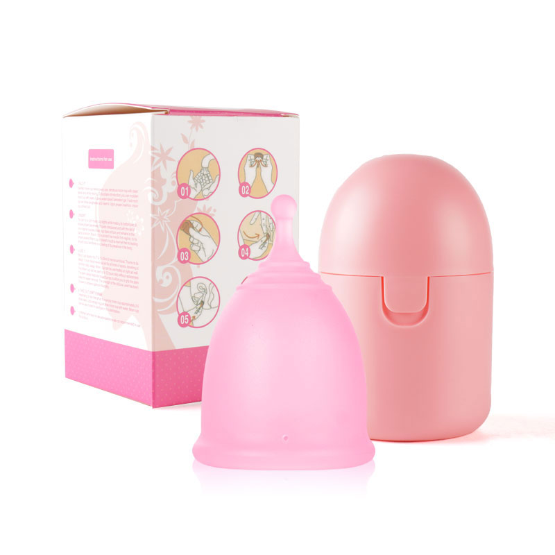 Menstrual Cup Silicone - Silikonowy kubeczek menstruacyjny klasy medycznej, mały