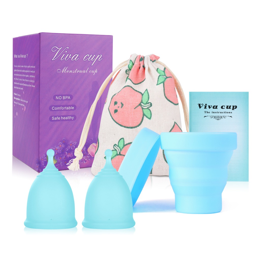 Menstrual Cup Silicone - Silikonowy kubeczek menstruacyjny medyczny, bezpieczny kubeczek