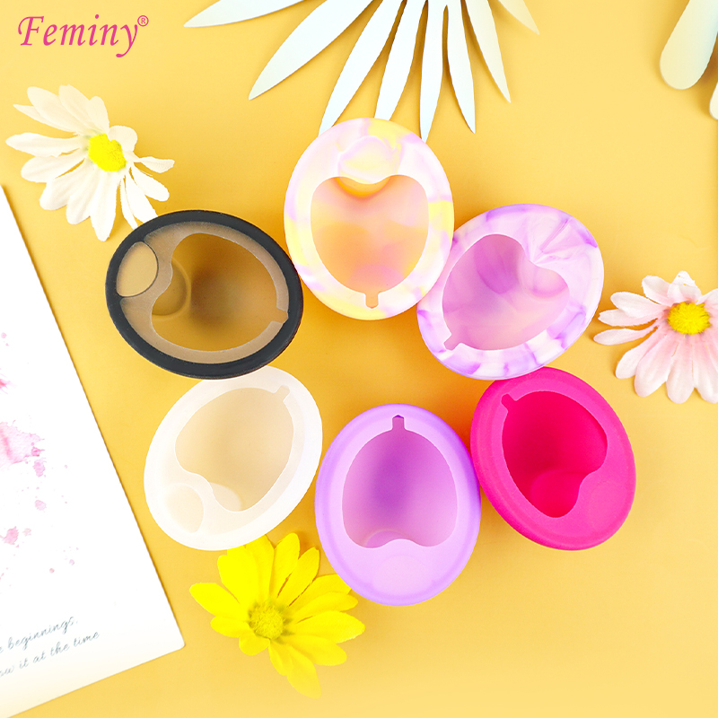 Menstrual Cup Silicone - Silikonowy dysk menstruacyjny, silikonowy pojemnik na
