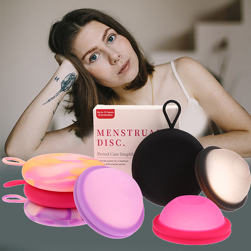 Menstrual Cup Silicone - Silikonowy kubeczek menstruacyjny, dysk menstruacyjny, higiena