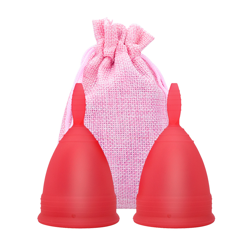 Menstrual Cup Silicone - Lady Period Silicone Cup Ulepszony kubeczek