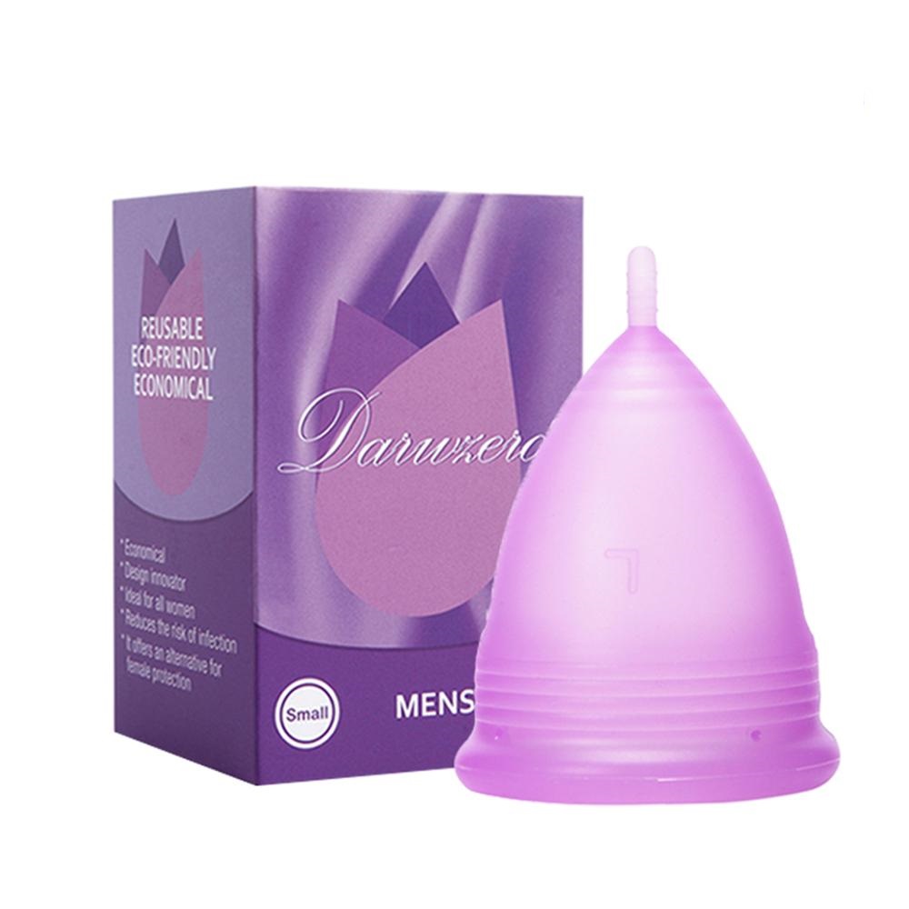 Menstrual Cup Silicone - 2 szt. Silikonowy kubeczek menstruacyjny klasy