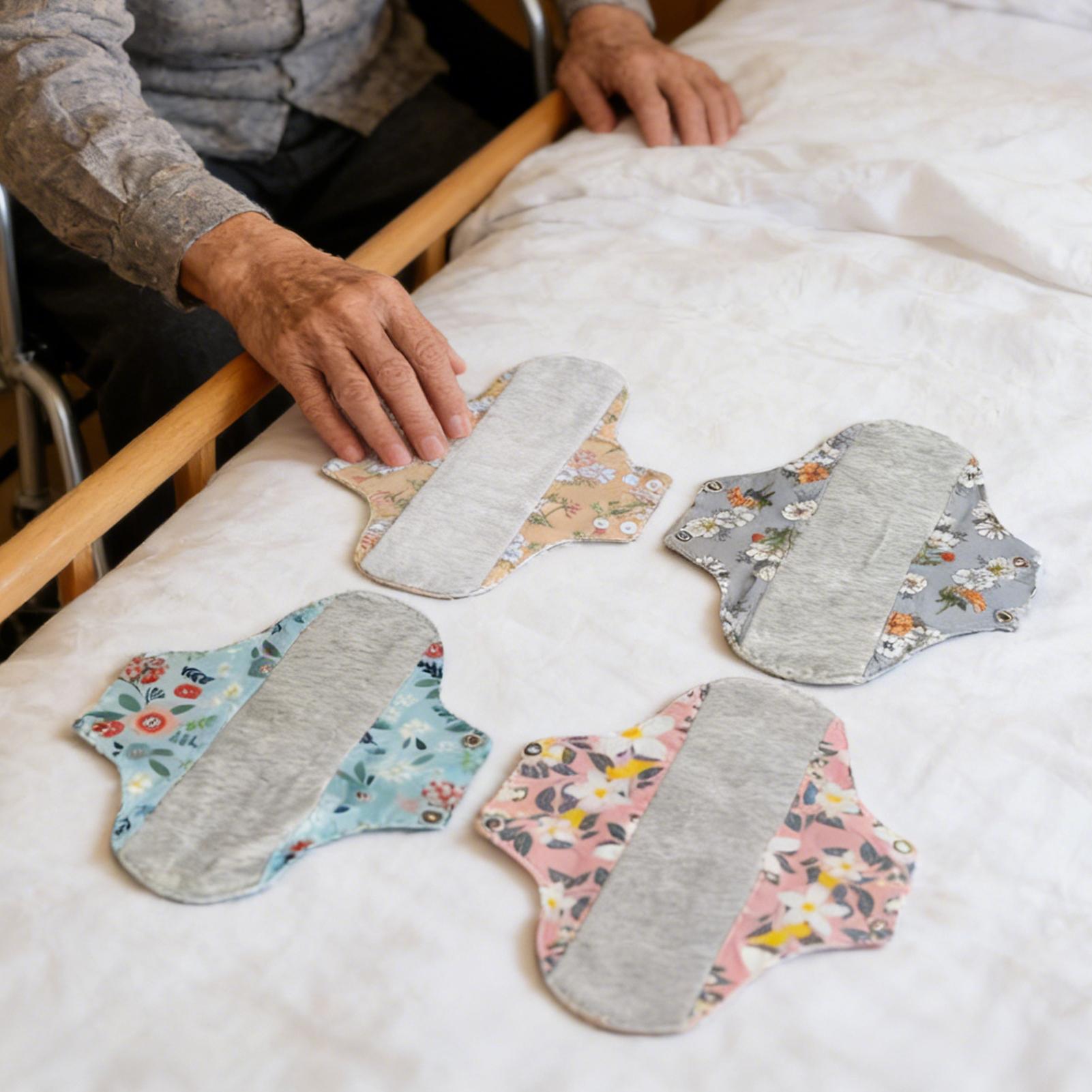 Cloth Pad Reusable - Wkładki higieniczne 4 szt. Wielorazowe wkładki