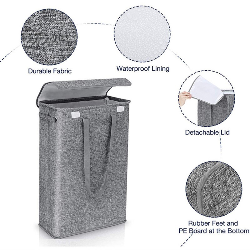 Bawełniany kosz na pranie z po – Laundry Strip Eco recenzja i cena