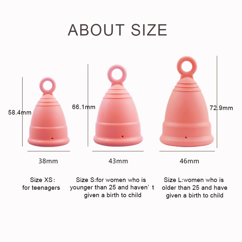 Certyfikowany hipoalergiczny k – Menstrual Cup Silicone recenzja i cena