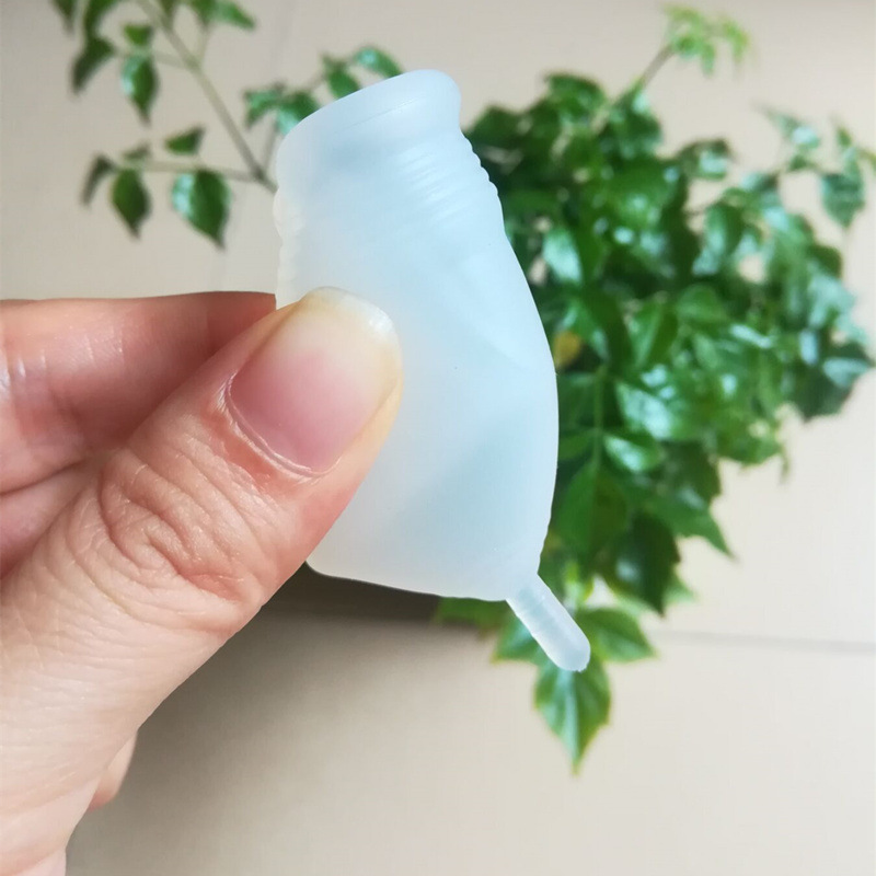 2 szt. Damskie kubeczki menstr – Menstrual Cup Silicone recenzja i cena