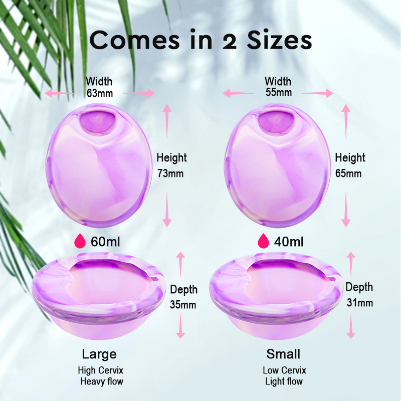 Silikonowy dysk menstruacyjny, – Menstrual Cup Silicone recenzja i cena