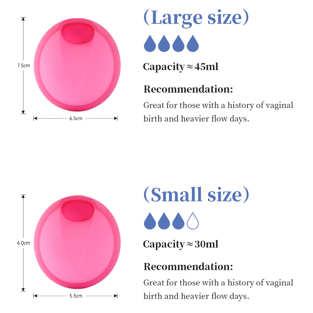 Medyczny silikonowy kubeczek m – Menstrual Cup Silicone recenzja i cena