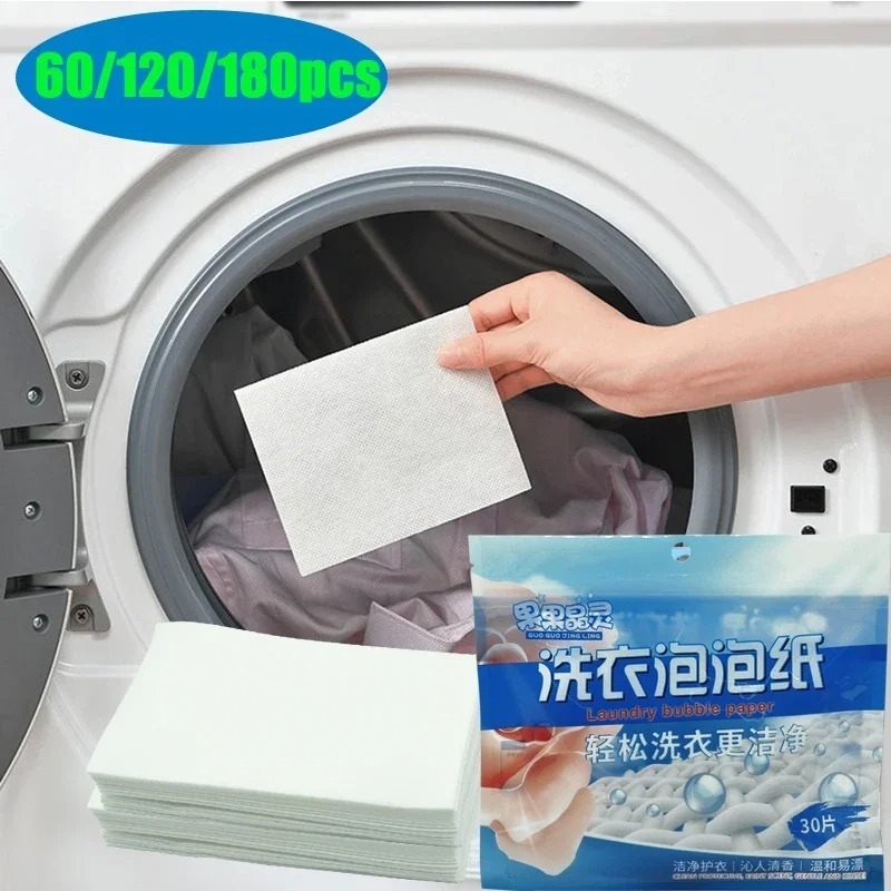 60/120/180 szt. Arkusze deterg – Laundry Strip Eco recenzja i cena