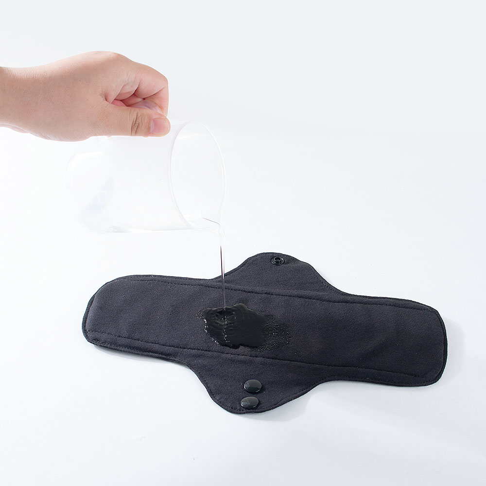 1 szt. Czarna czysta bawełna p – Cloth Pad Reusable recenzja i cena