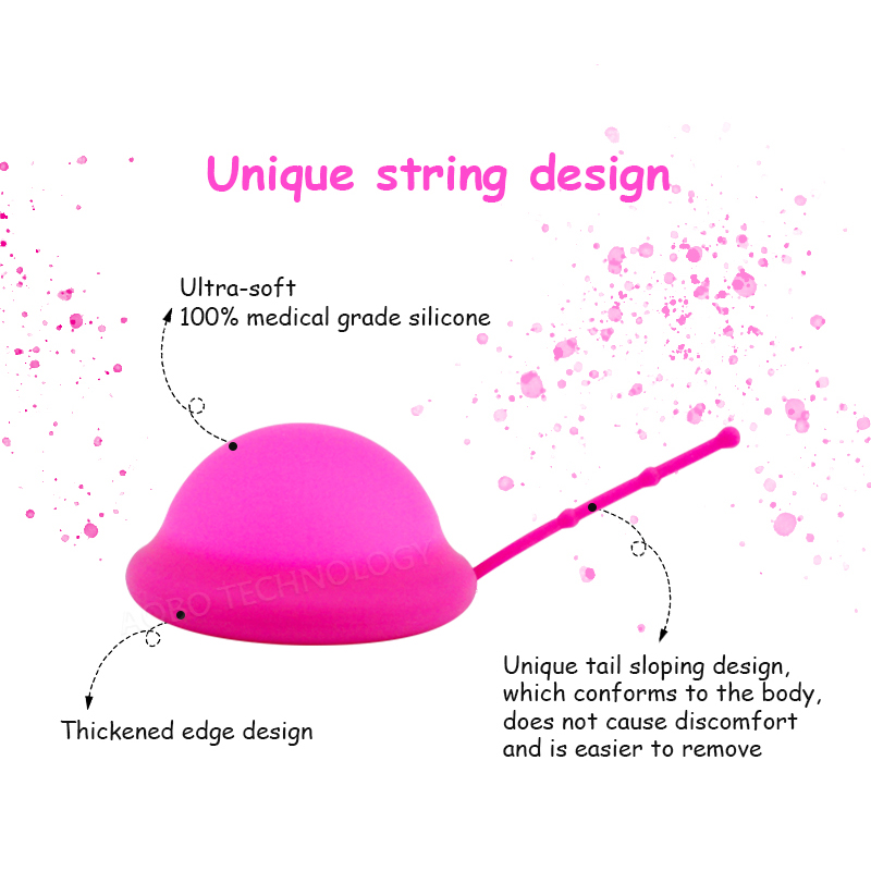 Dysk menstruacyjny damski ze s – Menstrual Cup Silicone recenzja i cena