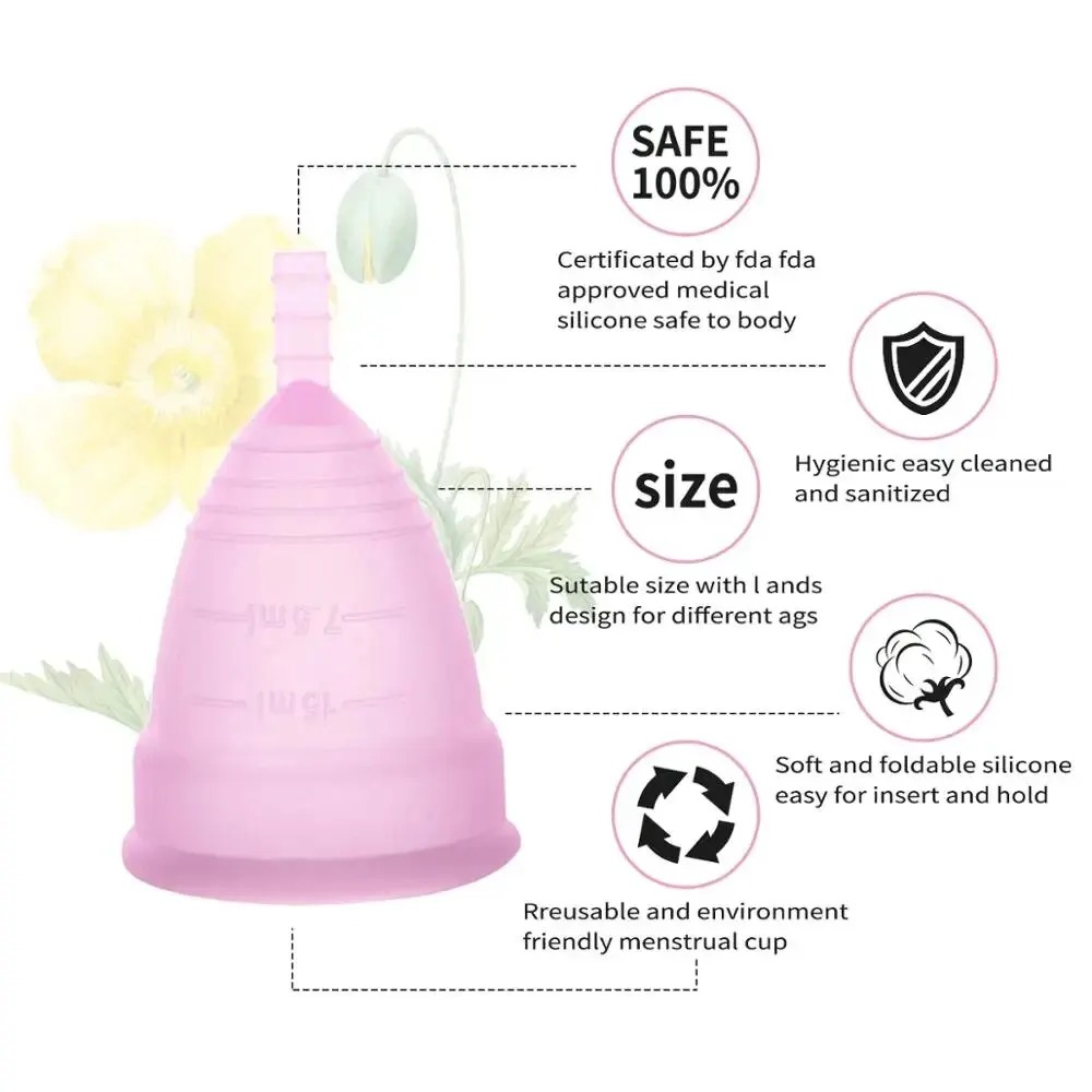 Medyczny kubeczek menstruacyjn – Menstrual Cup Silicone recenzja i cena