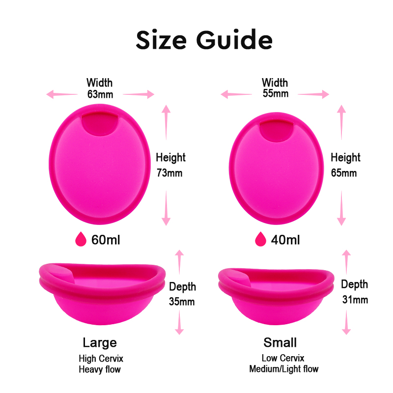 Zestaw do zbierania krwi menst – Menstrual Cup Silicone recenzja i cena